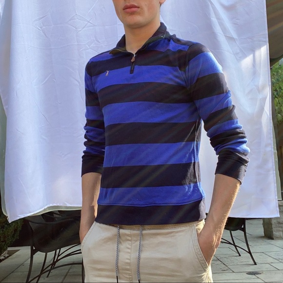 Polo striped quarter zip - Picture 2 of 3